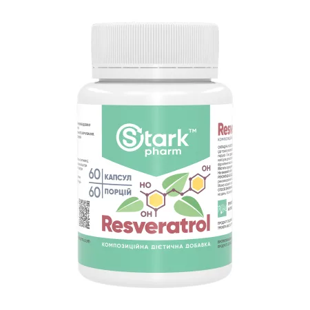 Resveratrol 100 mg - 60 caps.