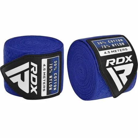 Бинти для боксу RDX RB Hand Wraps Combine 3 пари Red,Black,Blue (4,5м.)