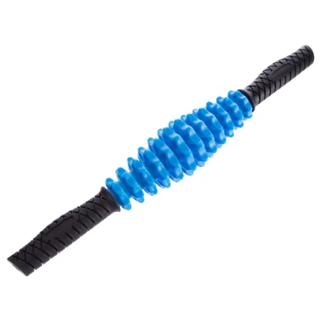 Масажер-палка роликова квітка Сірий