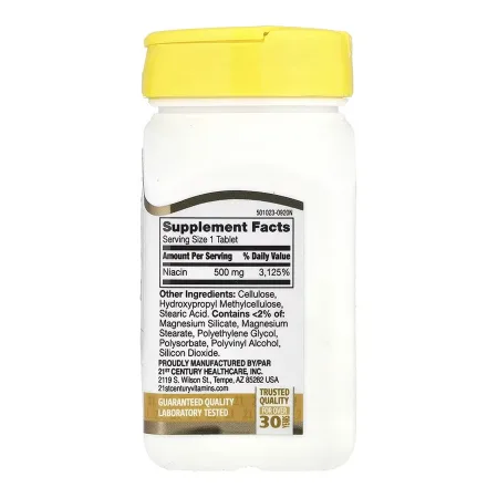Niacin 500 мг - 100 таблеток