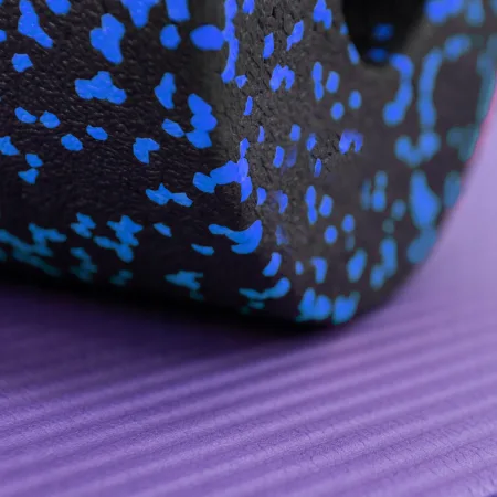 Набір для йоги PowerPlay PP_4008 EPP Foam Roller Set роллер + 2 масажні м'ячі чорно-синій