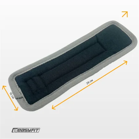 Манжета EasyFit чорна для тяги на тренажері бубновского