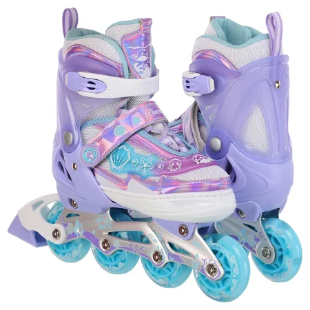 Ролики з захистомрозмір 31-34 бірюзово-фіолетовий 65009-7 S