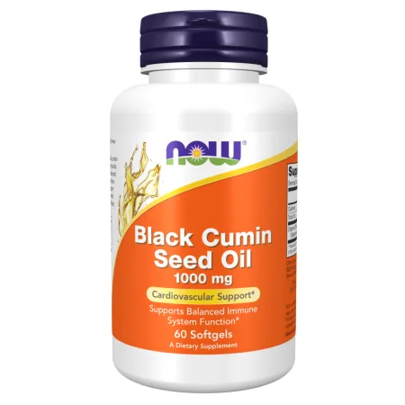 Black Cumin Seed Oil - 1000 мг - 60 софтгелів
