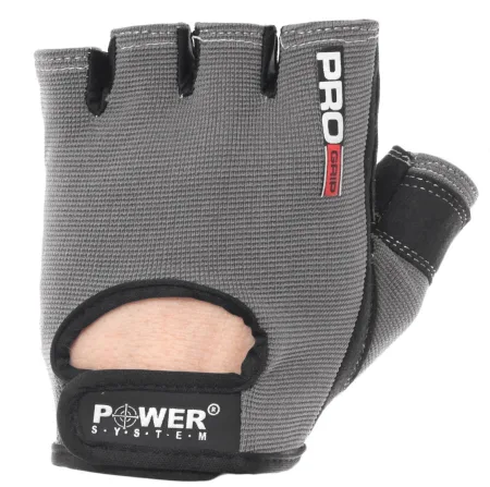 Рукавички для фітнесу Power System PS-2250 Pro Grip Grey - S