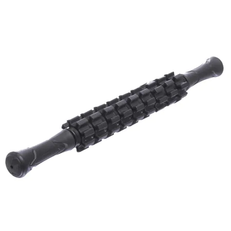 Масажер-палиця роликовий антицелюлітний 9 масажерів Massager Bar зелений