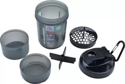 Шейкер спортивний SmartShake Original2 GO - 600 мл темний Gray