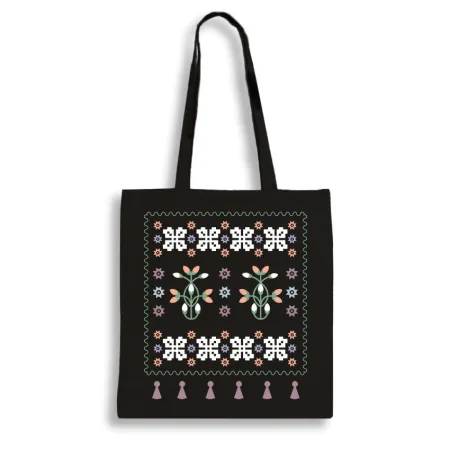Екошопер BookOpt BK4095 українські мотиви, чорний