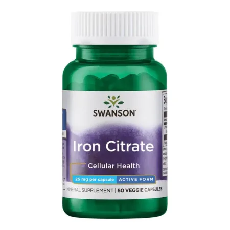 Iron Citrate 25 мг - 60 капсул