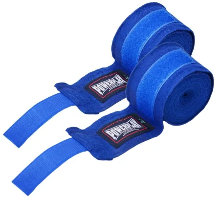 Бинти для боксу PowerPlay 3046 Сині 4 м