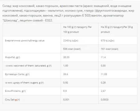 Waffer bar - 20x30 г Шоколад