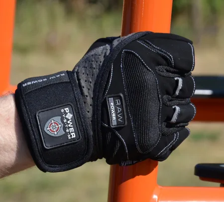 Рукавички для фітнесу Power System PS-2850 Raw Power Black/Grey XXL