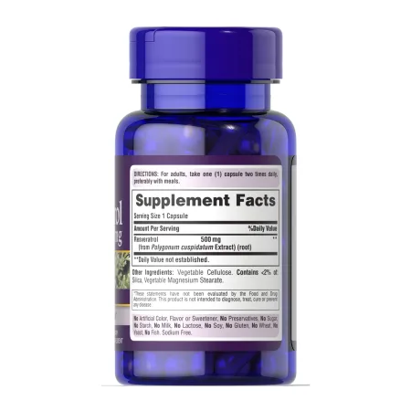 Resveratrol 500 мг - 30 капсул