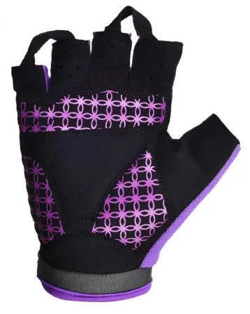Велорукавички жіночі PowerPlay 5284 Фіолетові - XS