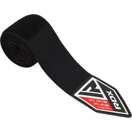 Бинти для боксу RDX WX Professional Boxing Hand Wraps Black (4,5 м.)
