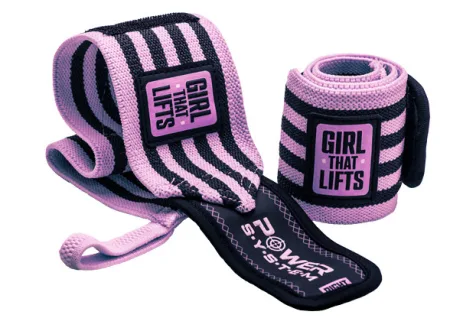 Wrist Wraps Power System PS-3510 Wrist Wraps GTL Pink