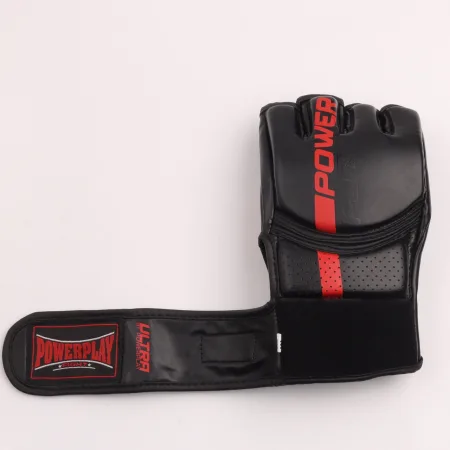 Рукавиці для MMA PowerPlay 3093 чорні - M