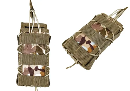 Підсумок під магазин АК/РПК одинарний відкритий Multicam Arid степовий (MOLLE, підсумок на розгрузку, жилет, РПС)