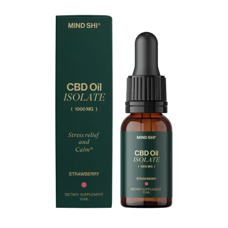CBD Oil Isolate 1000 мг полуниця 10 мл (до 01.27)