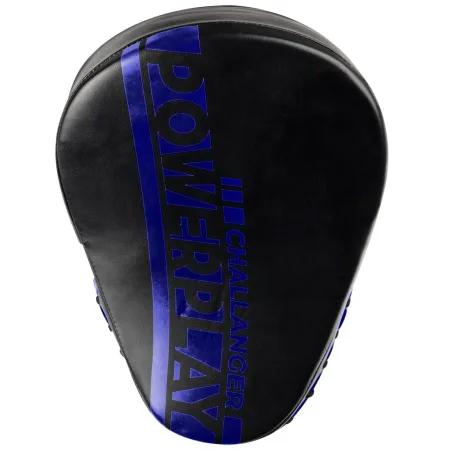 Лапи боксерські PowerPlay 3041 Challanger чорно-сині PU [пара]