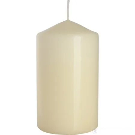 Свічка столова циліндр Bispol sw70/120 011 молочний