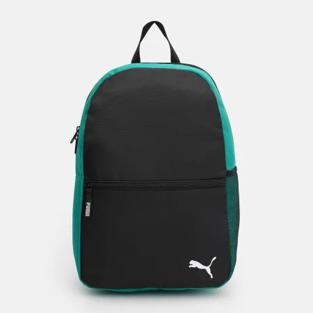 Рюкзак Puma teamGOAL Backpack Core 17L черно-зеленый унисекс 12x30x42 см (оригинал) универсальный