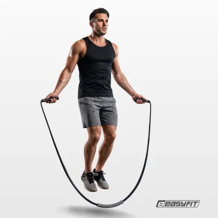 Speed jump rope for boxing 2 in 1 EasyFit CrossPower
