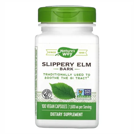 Slippery Elm Bark - 100 капсул