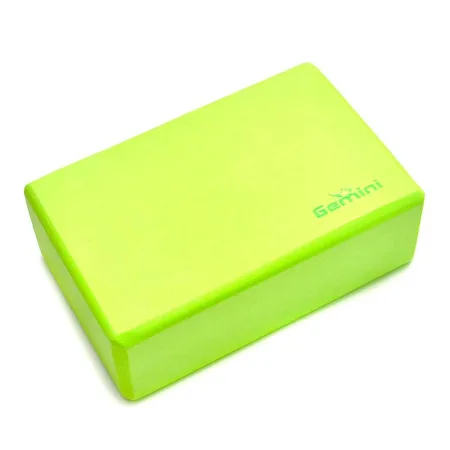 Блок для йоги 180 г 23х15х7,5 см - зелений