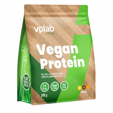 Vegan Protein - 500 г Ваніль