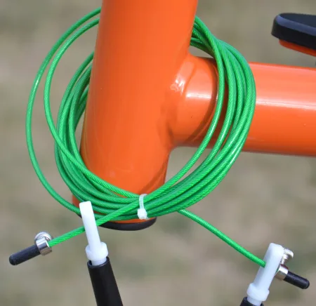 Скакалка скоростная PowerPlay 4202 Ultra Speed Rope зеленая 2,9 m.