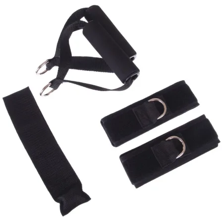 Еспандер трубчастий, набір із 5 джгутів Power Band Комплект Довжина 120 см Різні кольори в комплекті