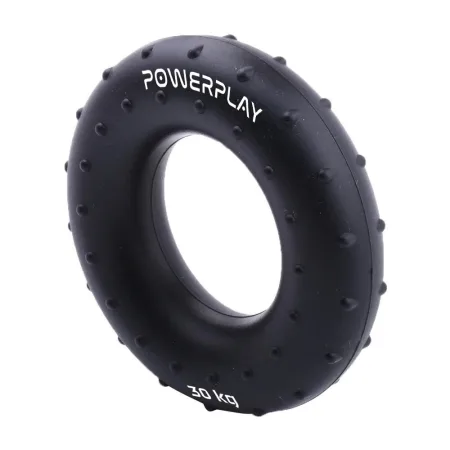 Еспандер кистьовий силіконовий PowerPlay PP-4338 Hand Grip Hard 30 кг. чорний