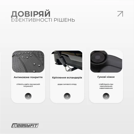 Віброплатформа EasyFit VibroStep Max