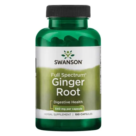 Ginger Root 540 мг - 100 капсул