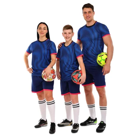 Форма футбольна комплект LIDONG темно-синій 4XS-2XL M