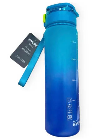 Пляшка для води EYUN 900ml блакитний-синій