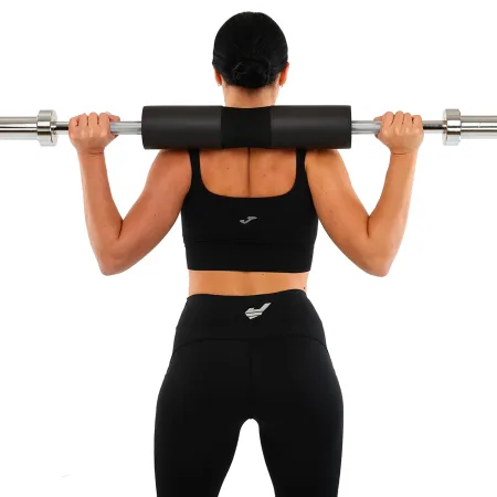 Barbell pad cushioning LiveUp black LP8093