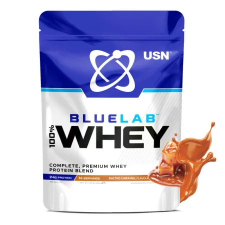 Blue Lab 100% Whey - 476 г солений карамель