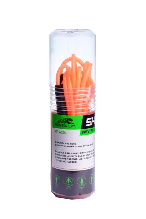 Скакалка PowerPlay 4201 Basic Jump Rope Помаранчева 2,8 m.