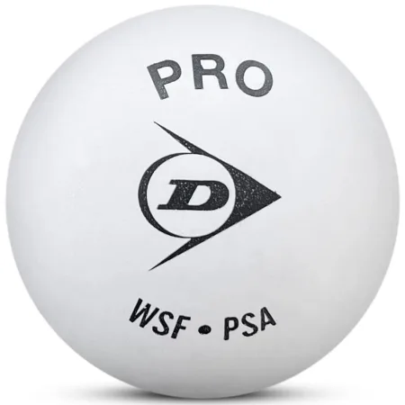 Мяч для сквоша Dunlop Pro 1 точка желтая 12XIBBX (оригинал)