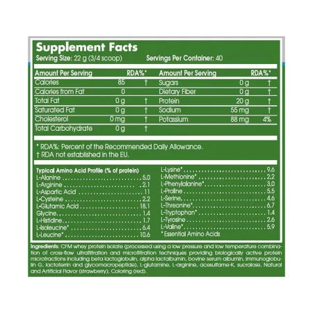 100% Whey Isolate - 2 кг Солона карамель