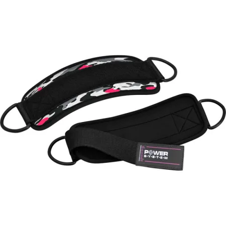 Ankle Cuffs Power System PS-3470 Ankle Strap Camo Pink/Black