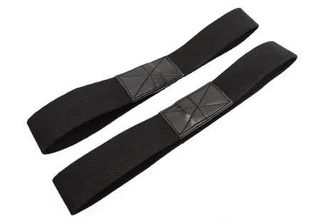 Лямки атлетичні EasyFit для турніка та поперечини чорні