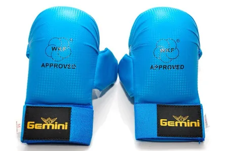 Рукавички накладки для карате Синій S