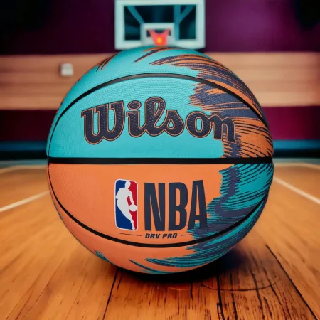 М'яч баскетбольний Wilson Nba Drv Pro Streak Bskt Blue/Orange size 7 (оригінал)