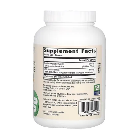 Saccharomyces Boulardii + MOS - 180 капсул