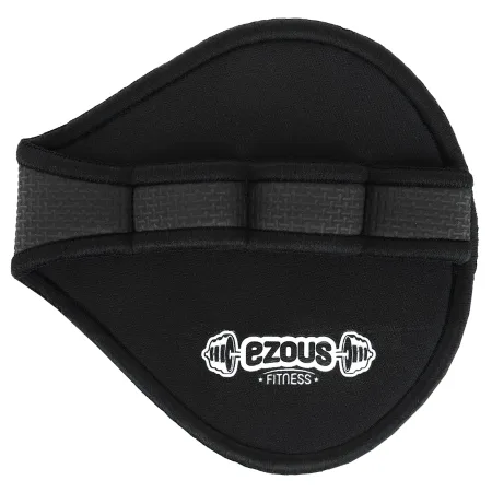 Накладки атлетичні нековзні грипад GRIPAD WorkOut ЗАХИСТ РУК EZOUS чорний