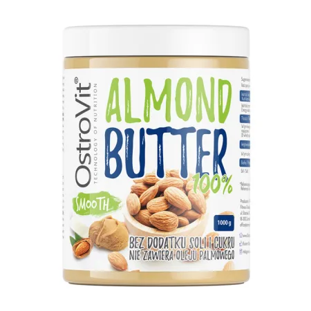 100% Almond Butter Smooth - 1 кг