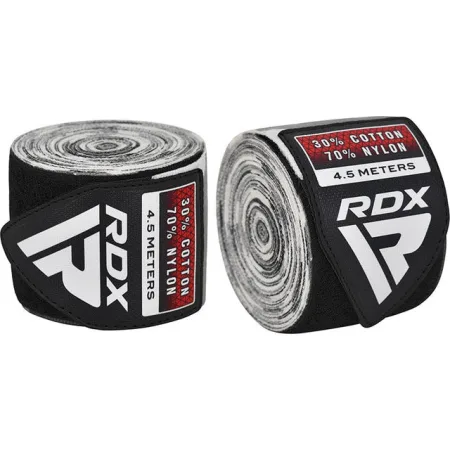 Бинти для боксу RDX WX Professional Boxing Hand Wraps Camo Grey (4,5 м.)